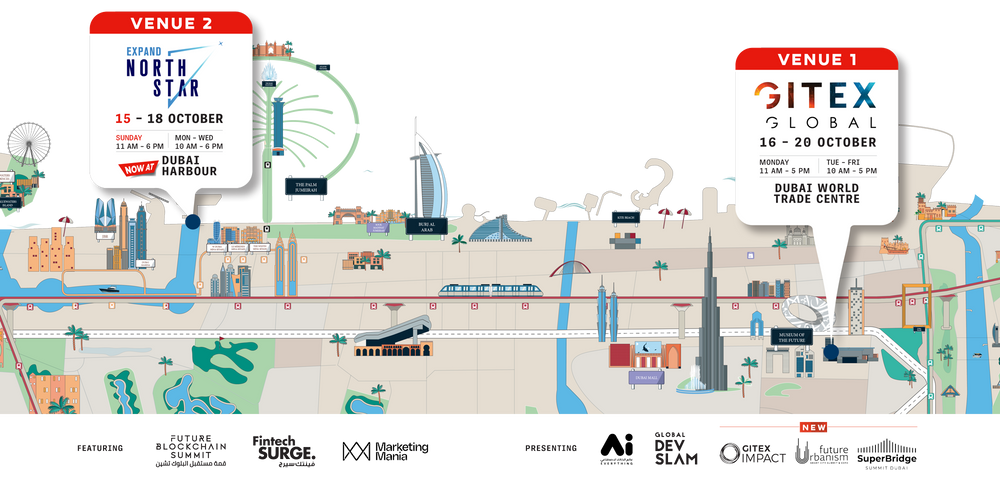 GITEX 2024, Venue Map, Timing, (Free) Parking and Exhibitors List